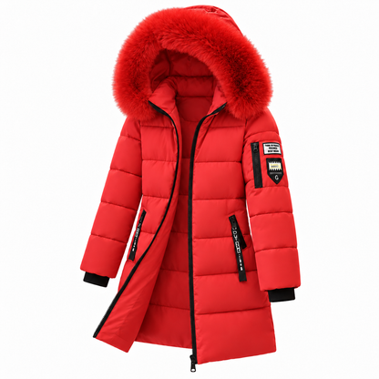 Women's hooded down coat 7