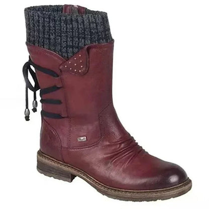 Wool-lined winter boots 12